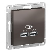  USB 5  1 x 2,1, 2  1,05 ATN000633 ATLASDESIGN Schneider Electric (1)