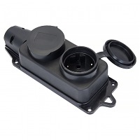 ���. ��������. � �����. �������� ���������� 230� 2P+PE 16A IP44 EKF