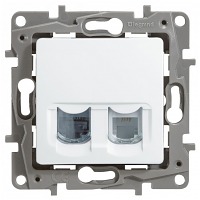  RJ11+RJ45  672252 Etika Legrand