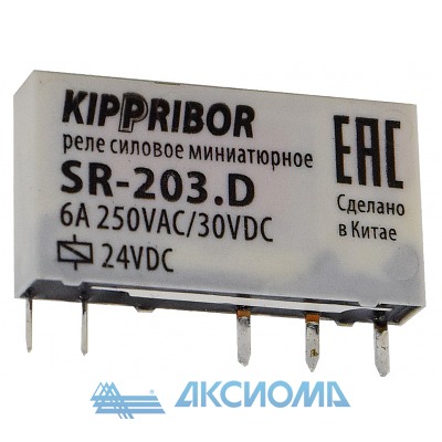   1C 24VDC 6A SR-203.D  KIPPRIBOR 