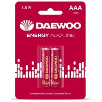   LR03 ENERGY Alkaline BL-2 DAEWOO 2/20/480