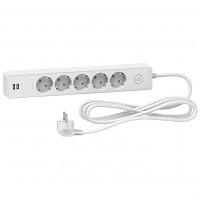  5  2+,  3, 2USB , UNICA EXTEND Schneider Electric