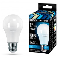   ./ . A60 E27 15W 4500K 1440lm LED-A60P-15W-E27-4K Ergolux